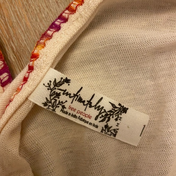 Free People Embroidered Tank - Picture 2 of 3